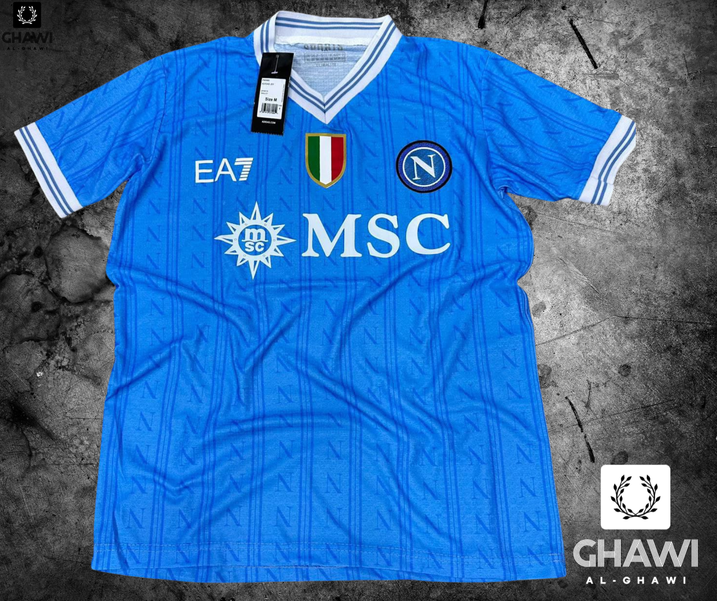 تيشيرت نابولي الأصلي 2025/2026 | Al-Ghawi – اشتري أونلاين الآن